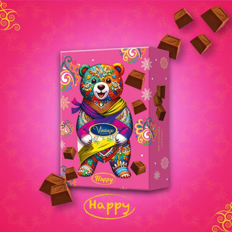 Teddy chocolate HAPPY